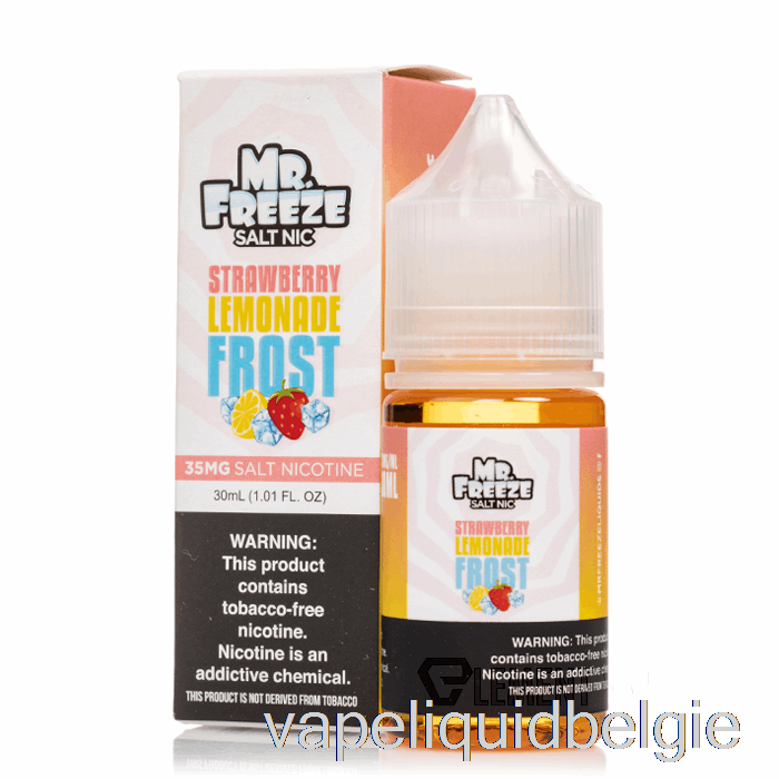 Vape België Aardbeienlimonade Frost - Mr Freeze Salts - 30ml 35mg